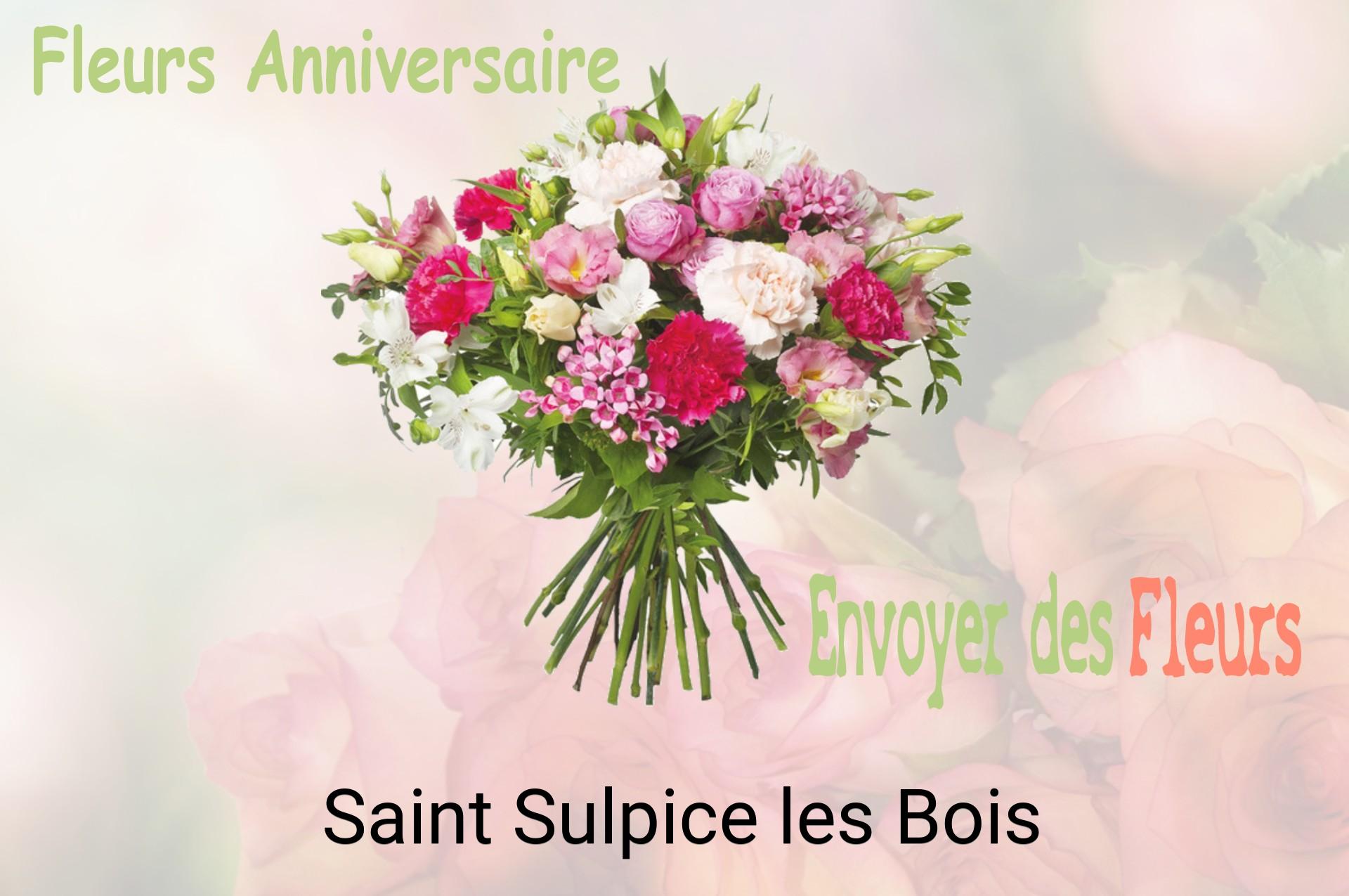 Bouquet de fleurs d’anniversaire livré à Saint-Sulpice-les-Bois