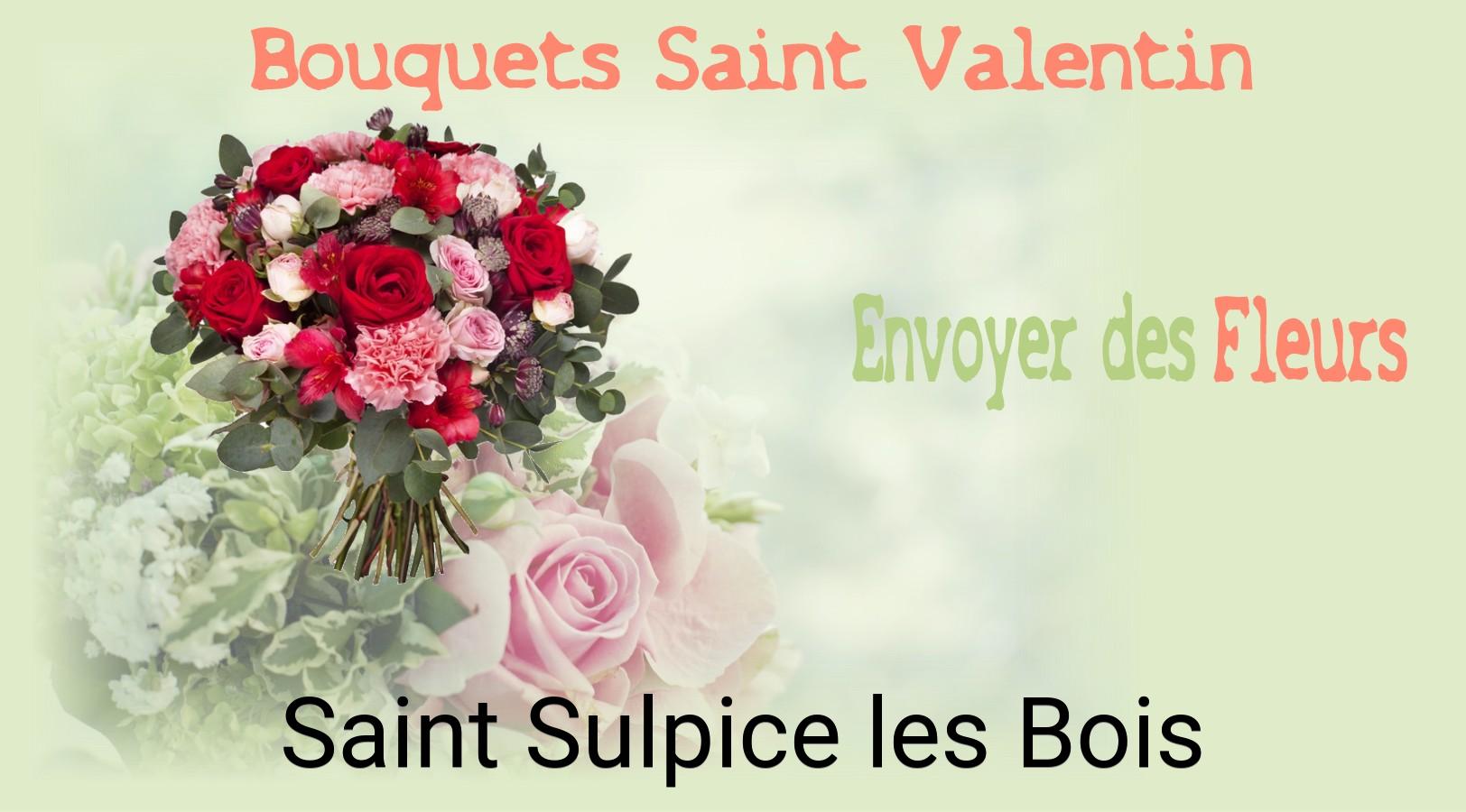 Roses de Saint-Valentin livrées à Saint-Sulpice-les-Bois